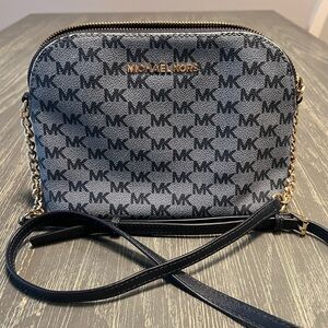 Michael Kors Large Logo Dome Crossbody Bag